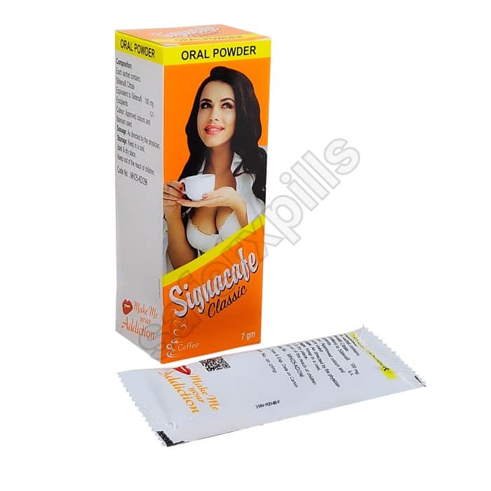 Buy Signacafe Oral Powder 100mg - Sildenafil Citrate | SafeRxPills