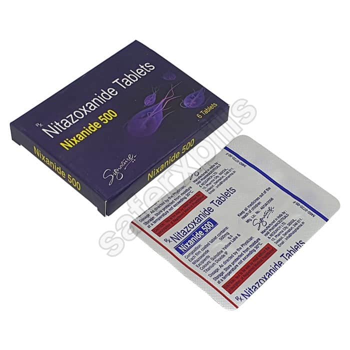 Buy Nixanide 500mg - Nitazoxanide | SafeRxPills