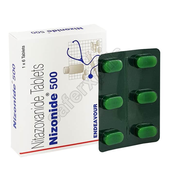 Buy Nizonide 500mg - Nitazoxanide | SafeRxPills