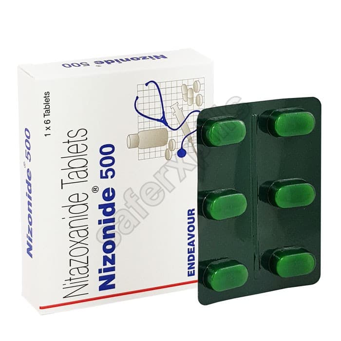 Buy Nizonide 500mg - Nitazoxanide | SafeRxPills