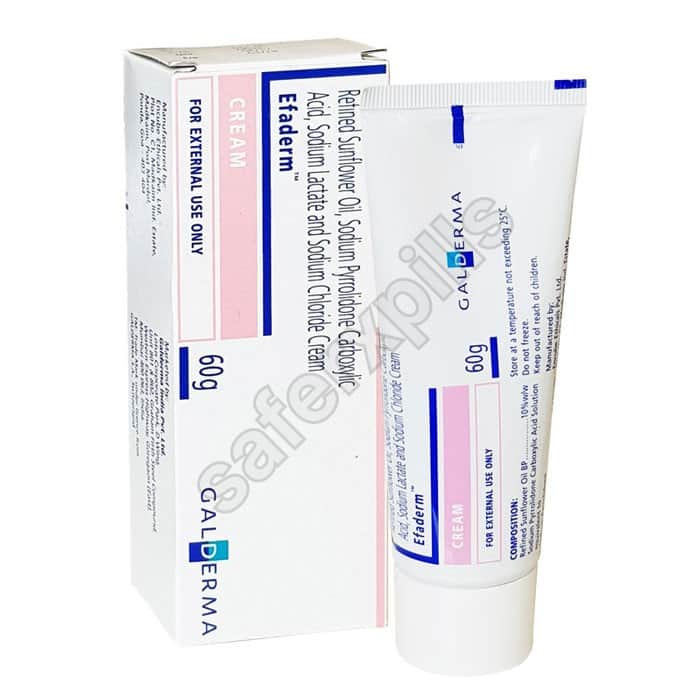 Buy Efaderm Cream - Linoleic Acid/Sodium Chloride/Sodium Lactate /Sodium Pyrolidone/Carboxylic Acid | SafeRxPills