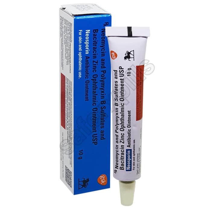 Buy Neosporin Skin Ointment - Bacitracin/Neomycin/Polymyxin B | SafeRxPills