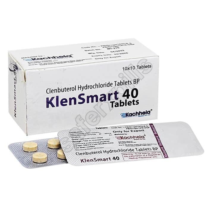 Buy KlenaSmart 40 (Clenbuterol) online | SafeRxPills