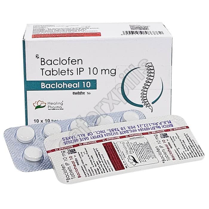 Buy Baclofen 10mg - Bacloheal | SafeRxPills