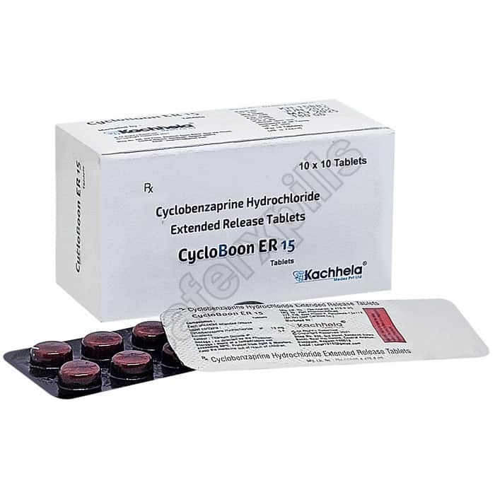 Buy Cycloboon ER 15mg - Cyclobenzaprine | SafeRxPills