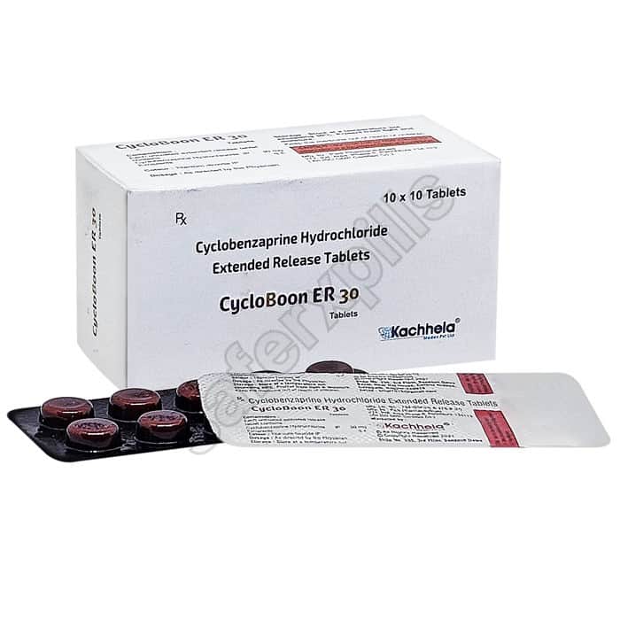 Buy Cycloboon ER 30mg - Cyclobenzaprine | SafeRxPills