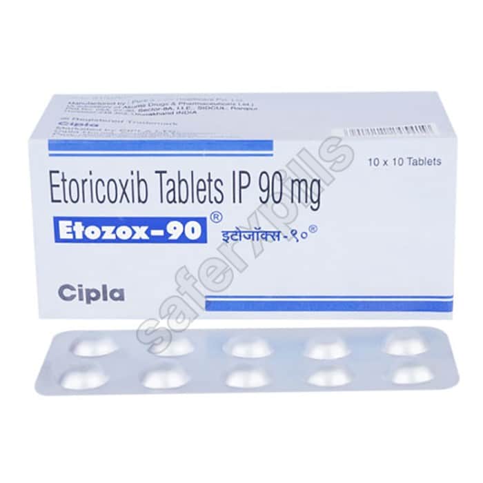 Buy Etozox 90mg - Etoricoxib | SafeRxPills