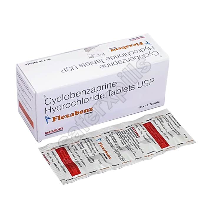 Buy Flexabenz 5mg - Cyclobenzaprine | SafeRxPills