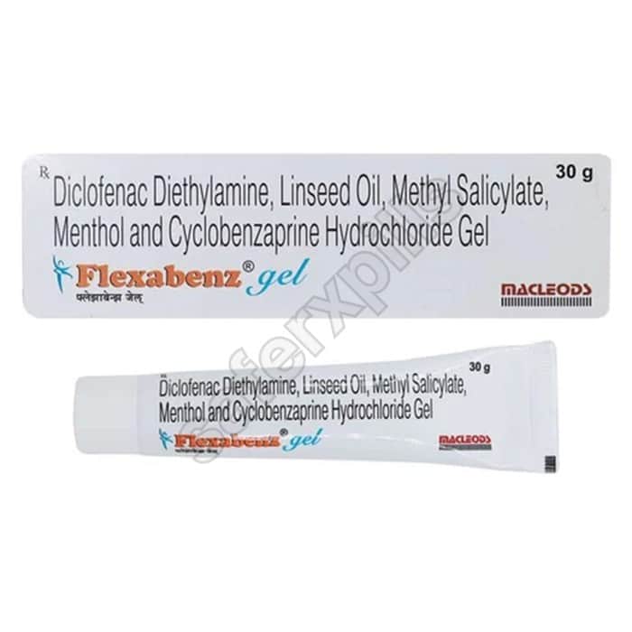 Buy Flexabenz Gel - Cyclobenzaprine | SafeRxPills