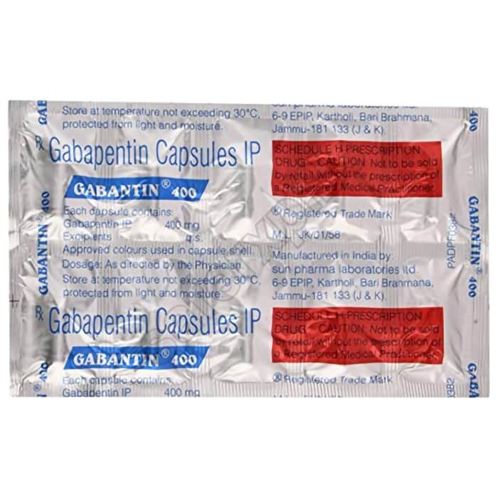 Buy Gabantin 400mg - Gabapentin | SafeRxPills