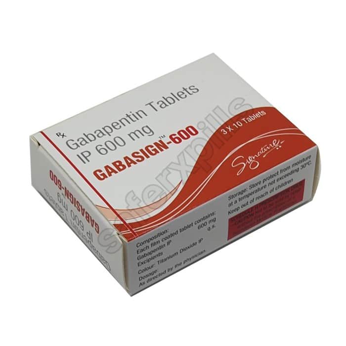 Buy Gabasign 600mg - Gabapentin | SafeRxPills