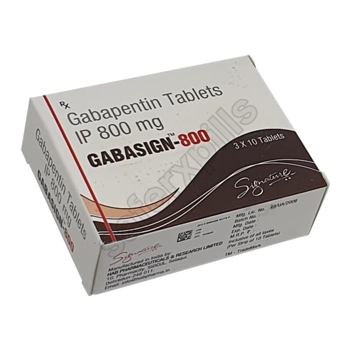 Buy Gabasign 800mg - Gabapentin | SafeRxPills