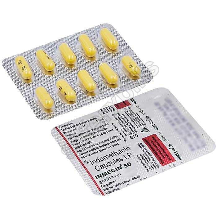 Buy Inmesin 50mg - Indomethacin | SafeRxPills
