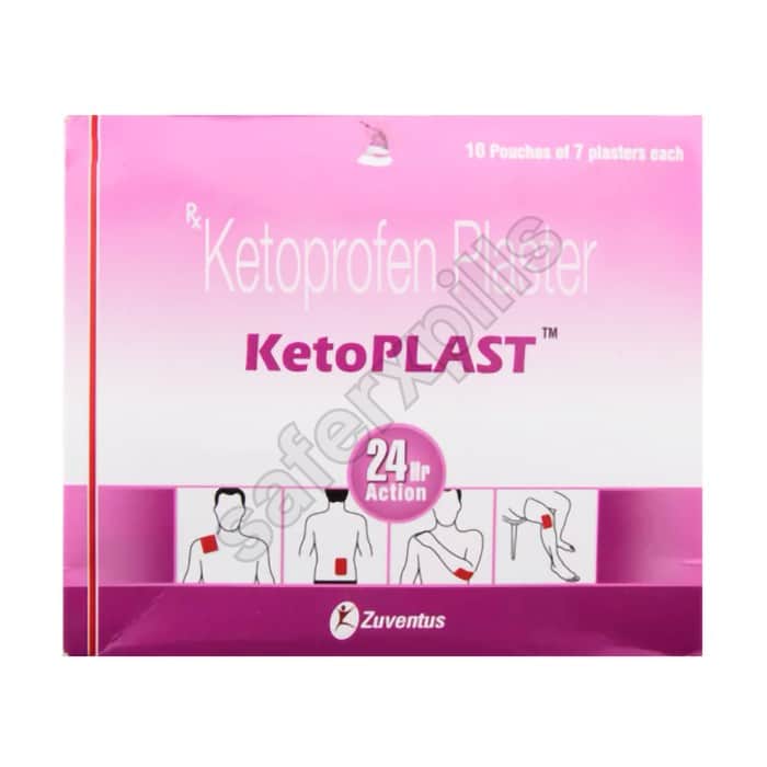 Buy Ketoplast Plus Plaster - Ketoprofen | SafeRxPills