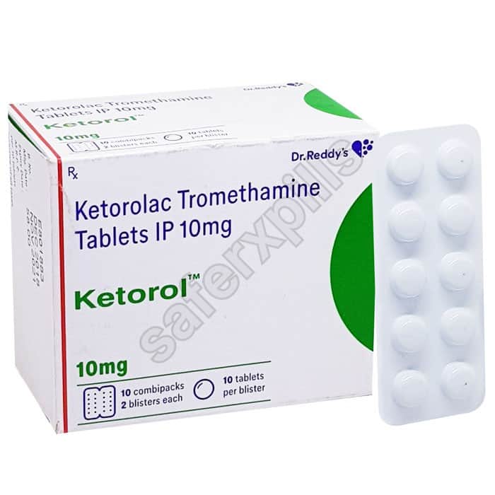 Buy Ketorol 10mg - Ketorolac | SafeRxPills
