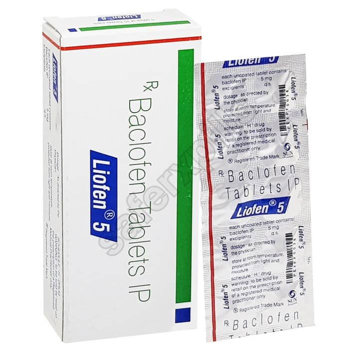 Buy Liofen 5mg - Baclofen | SafeRxPills