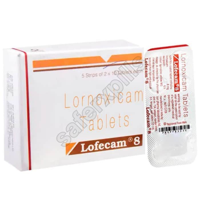 Buy Lofecam 8mg - Lornoxicam | SafeRxPills