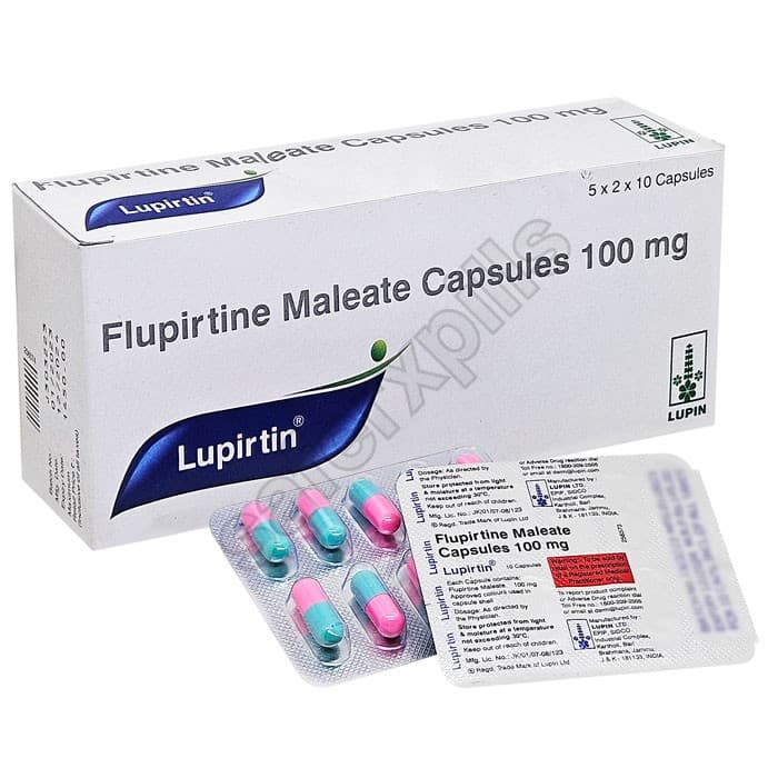 Buy Lupirtin 100mg - Flupirtine | SafeRxPills