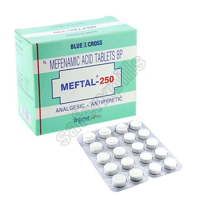 Buy Meftal 250mg - Mefenamic Acid | SafeRxPills