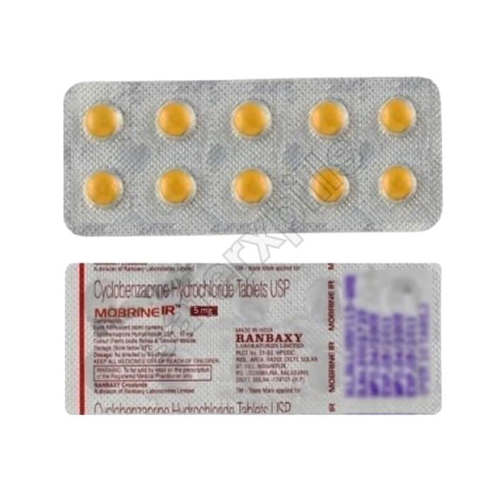Buy Mobrine 5mg - Cyclobenzaprine | SafeRxPills