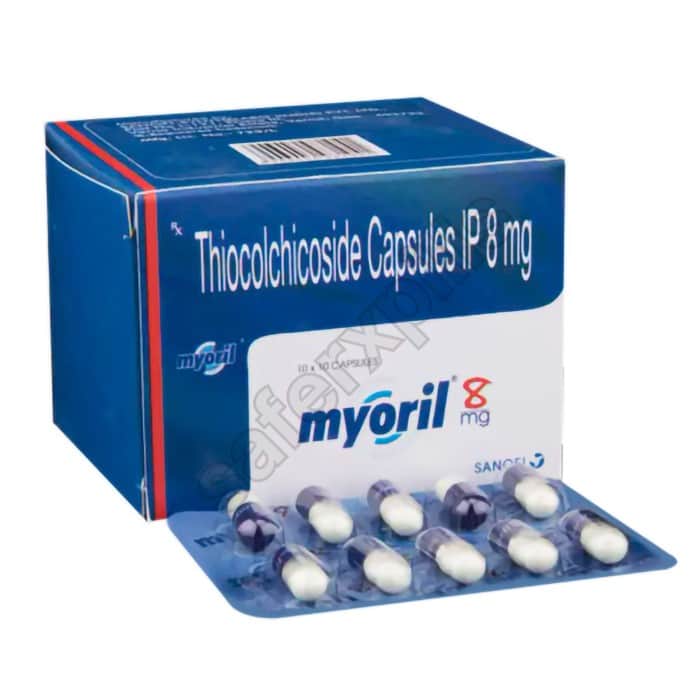 Buy Myoril 8mg - Thiocolchicoside | SafeRxPills