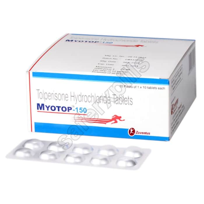 Buy Myotop 150mg - Tolperisone | SafeRxPills