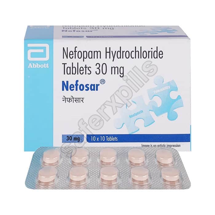 Buy Nefosar 30mg - Nefopam | SafeRxPills