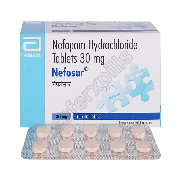 Buy Nefosar 30mg - Nefopam | SafeRxPills