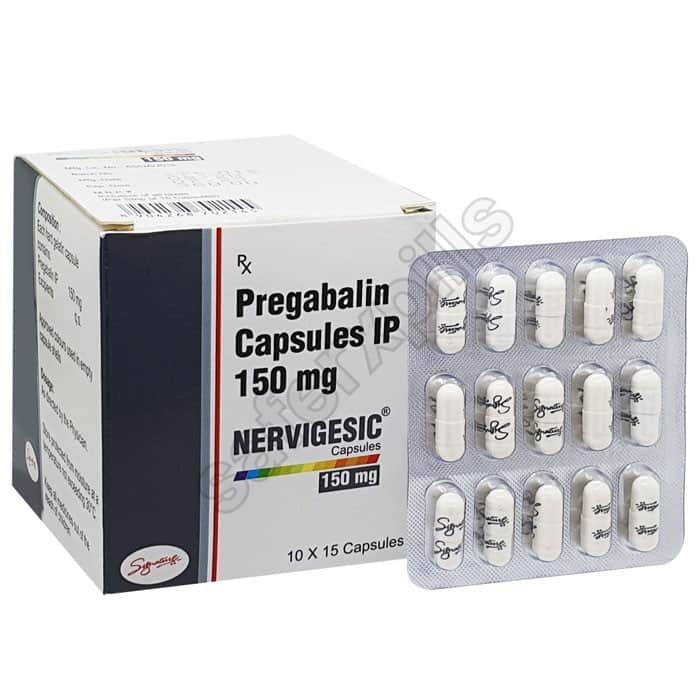 Buy Nervigesic 150mg - Pregabalin | SafeRxPills