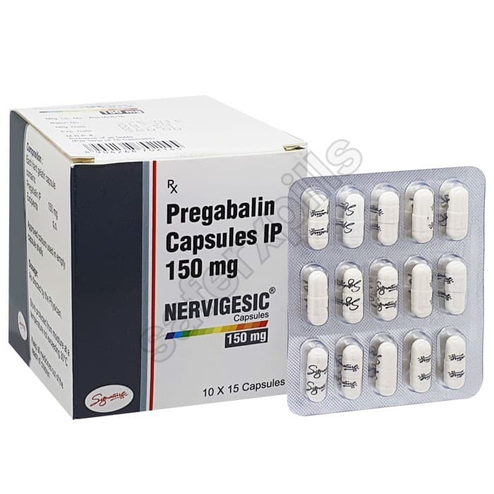 Buy Nervigesic 150mg - Pregabalin | SafeRxPills