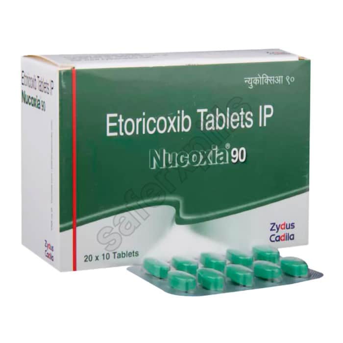 Buy Nucoxia 90mg - Etoricoxib | SafeRxPills