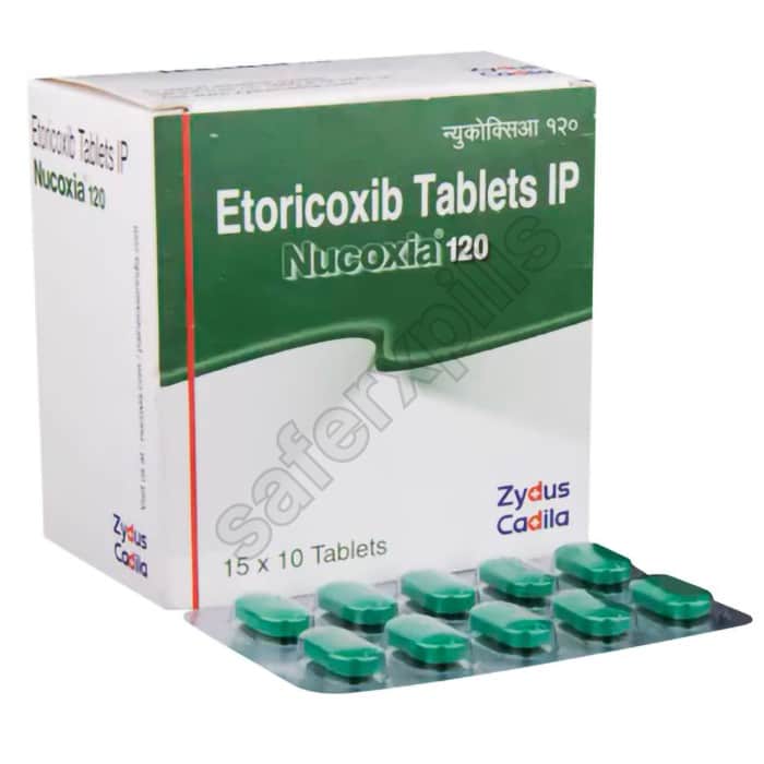 Buy Nucoxia 120mg - Etoricoxib | SafeRxPills