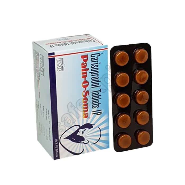 Buy Pain O Soma 350mg - Carisoprodol | SafeRxPills