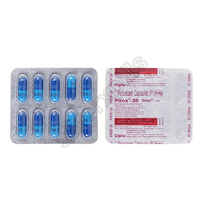 Buy Pirox 20mg - Piroxicam | SafeRxPills