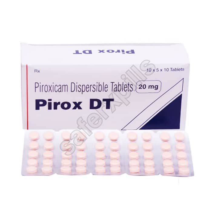 Buy Pirox DT 20mg - Piroxicam | SafeRxPills