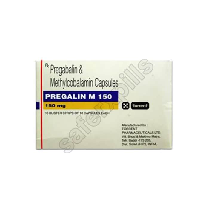 Buy Pregalin M 150mg - Pregabalin/Methylcobalamin | SafeRxPills