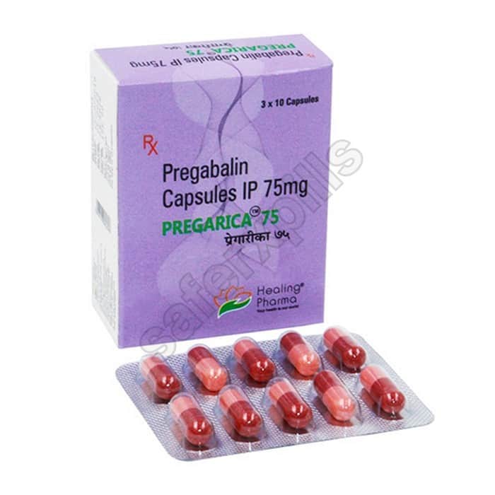 Buy Pregarica 75mg - Pregabalin | SafeRxPills