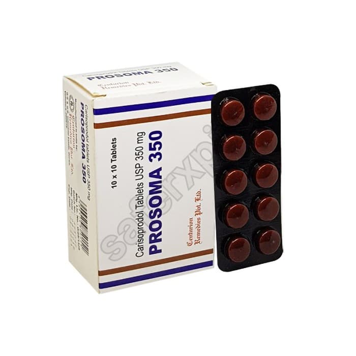 Buy Prosoma 350mg - Carisoprodol | SafeRxPills