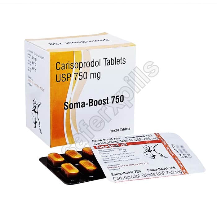 Buy Soma Boost 750mg - Carisoprodol | SafeRxPills
