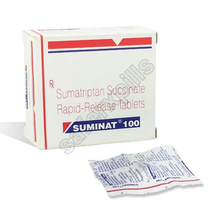 Buy Suminat 100mg - Sumatriptan | SafeRxPills