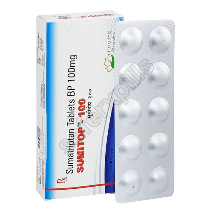 Buy Sumitop 100mg - Sumatriptan | SafeRxPills
