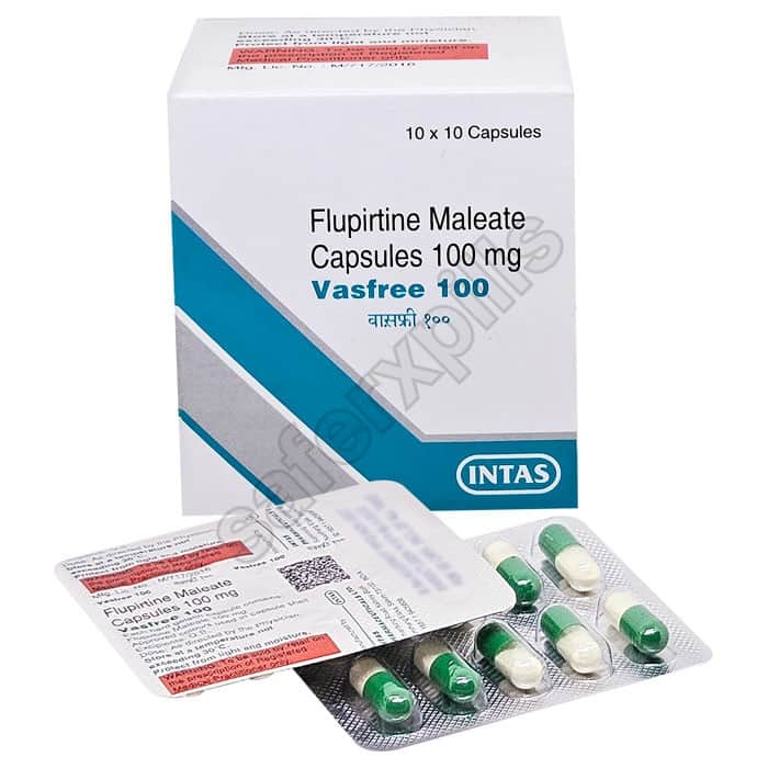 Buy Vasfree 100mg - Flupirtine | SafeRxPills