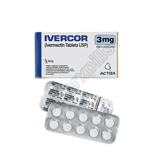 Buy Ivercor 3mg - Ivermectin | SafeRxPills