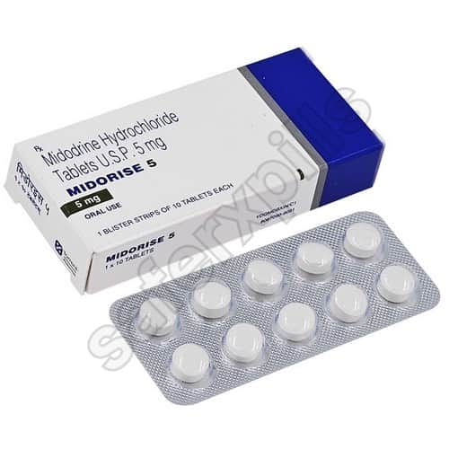 Midorise 5mg tablet pack