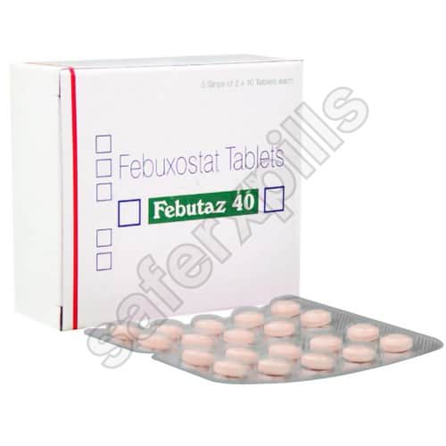Buy Febutaz 40mg - Febuxostat | SafeRxPills