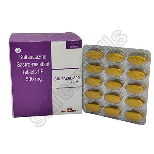 Sulfazal 500mg tablet pack