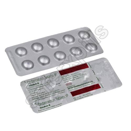 Ondet 8mg tablet pack