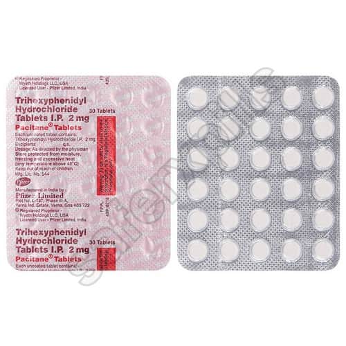Pacitane 2mg tablet pack