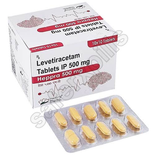 Heppra 500mg tablet pack