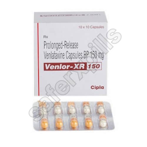 Venlor-XR 150mg capsule pack